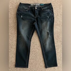 Hydraulic Jeans, Women’s Plus Size 24 Petite, Skinny Jeans